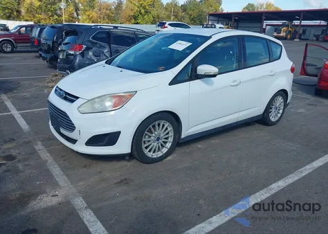 2013 Ford C-Max Hybrid Se z USA, uszkodzony, nr VIN 1FADP5AU8DL530299